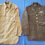 tunic-shirt-wwii-major-picard-with-identification-in-both-pieces-insignia-included