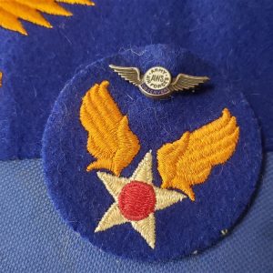 aws-armband-warning-service-civilian-with-pin-and-patch-wwii-air-force-corps