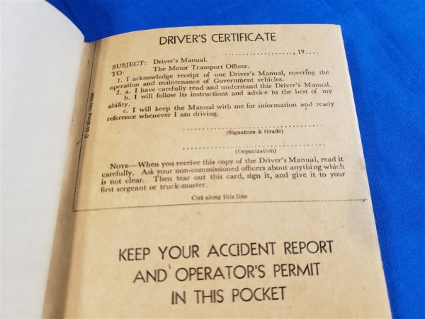 drivers-manual-tm21-305-wwii-502nd-airborne-ab-1944-dated-complete