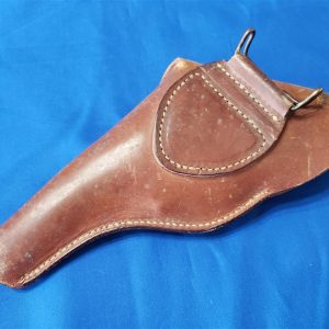 victory-revolver-holster-wwii-issue-leather-pattern-with-flap-and-m1910-belt-hooks