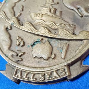 plaque-uss-hanson-korean-war-theater-made-brass