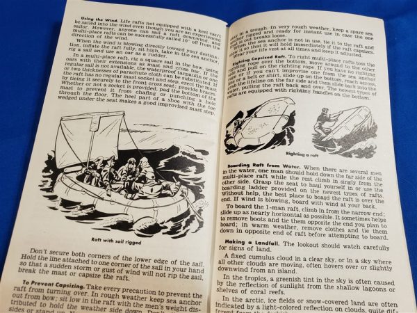 survival-manual-air-corps-1945-aaf-dated-for-pilots-and-live-boats-crews-page-plants-rafts