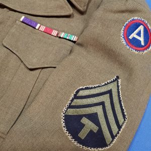 tunic-3rd-9th-army-purple-heart-battle-stars-tsgt-wwii