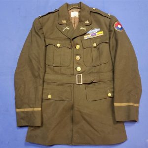 tunic-9th-inf-infantry-officers-ofc-wwii-with-all-insignia-and-patches-wwii