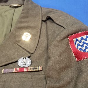 tunic-15th-group-medic-with-4-battle-stars-and-purple-heart-with-combat-badge