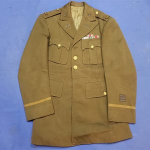 tunic-wwii-officer-ofc-all-bullion-insignia-sewn-on-embroidered-ribbons-tailor-made-lieutenant