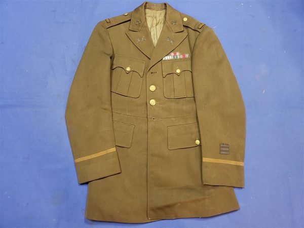 tunic-wwii-officer-ofc-all-bullion-insignia-sewn-on-embroidered-ribbons-tailor-made-lieutenant