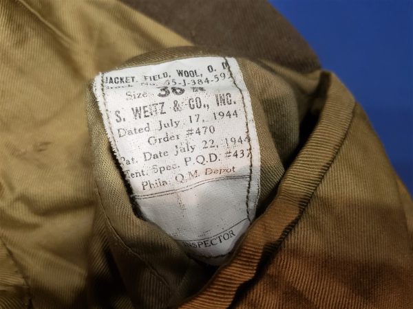 tunic-893rd-td-tank-destroyer-9th-3rd-army-wwii-named-dietz-purple-heart