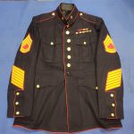 tunic-usmc-gysgt-blues-korean-war-with-world-war-two-service-wwii-post-jacket-large-size