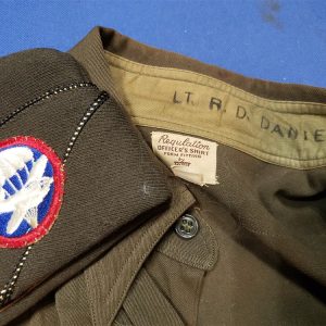 tunic-wwii-13th-ab-airborne-88th-glider-infantry-uniform-with-shirt-and-cap-oval-glider-wings-named-daniel