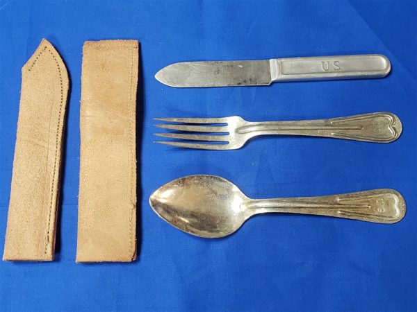 utensil-set-wwi-with-leather-sheaths-complete-for-the-m1910-haversack-mess-kit-pouch