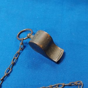 world-war-one-brass-trench-whistle-brass-with-the-original-chain-and-hook-for-button-hole