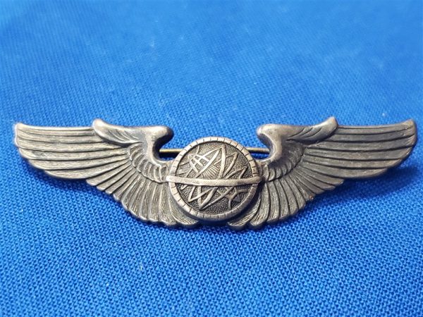 wings-wwii-shirt-size-navigator-nav-sterling-silver-pin-back