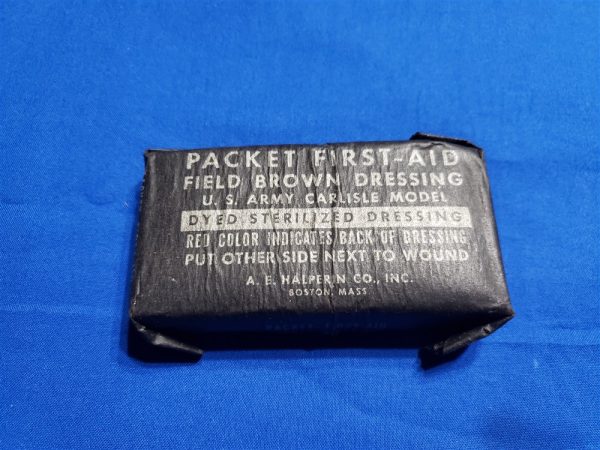 world-war-two-first-aid-packet-halprin-black-waterproof-for-medics-bag-back-front-sealed