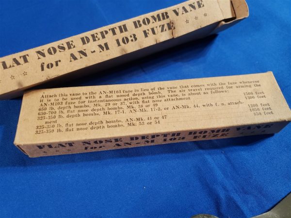 depth-charge-bome-vane-for-fuse-anm103-wwii-in-the-original-box