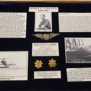 hallet-hallett-wings-group-rank-wwi-gold-14k-photos-pic-paper-article-set