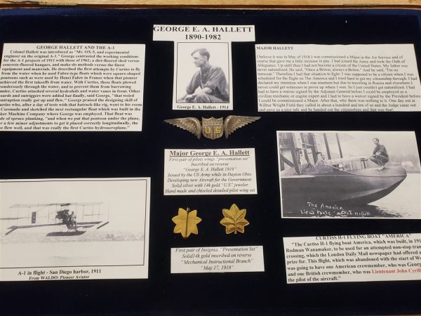 hallet-hallett-wings-group-rank-wwi-gold-14k-photos-pic-paper-article-set