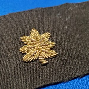 major-rank-bullion-set-on-gabardine-wwii-world-war-two-gold-hand-sewn-back