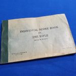 score-book-1926-dated-army-pages-target-writing-m1903