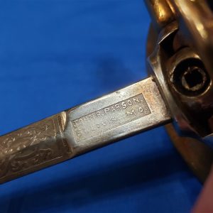 sword-presentation-1898-mo-missouri-captain-healey-pic-photo-of-troops-scabbard-full-engraved-cross-guard-whistle-knot-spanam