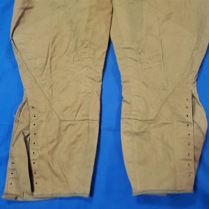 trousers-wwi-1917-dated-summer-khaki-34-size-buttons-top-bottom-calf