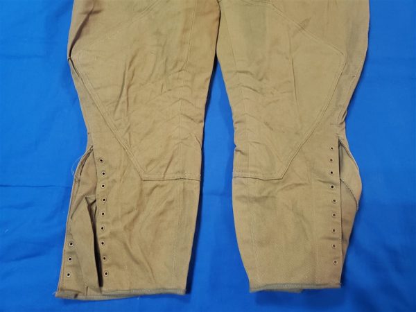 trousers-wwi-1917-dated-summer-khaki-34-size-buttons-top-bottom-calf