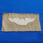 wings-wwii-service-pilot-embroidered-on-twill-tan-for-summer-flying-suits-and-shirts-back