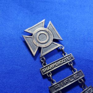 badge-shrp-9-bar-wwii-pin-sterling-rifle-shooting