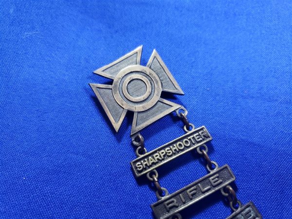 badge-shrp-9-bar-wwii-pin-sterling-rifle-shooting