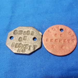 british-dog-tag-set-wwii-field-artillery-named-5-royal-roster-identified