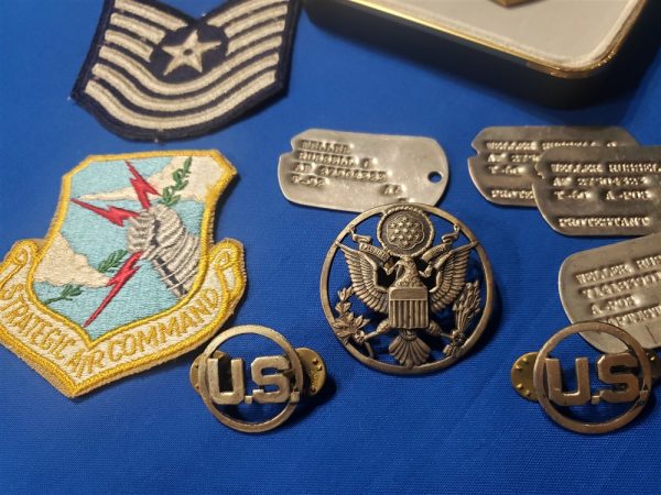 group-grouping-vn-kw-weller-medal-insignia-usaf-tags-box-set-patch