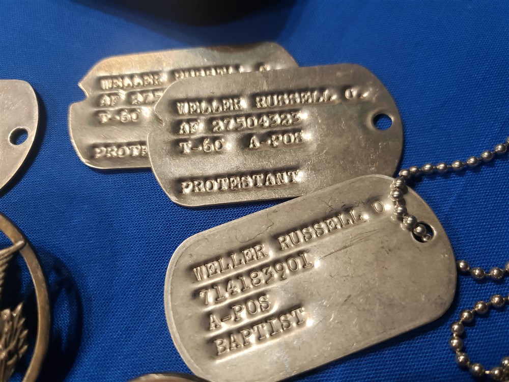 Usaf shop dog tags