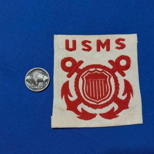 patch-usms-wwii-red-white-sleeve-insignia-no-glow-maritime-service