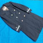 wwii-womans-overcoat-female-navy-waves-wool-blue-excellent-condition-ltjg-with-cuff-braids