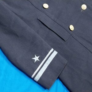 wwii-womans-overcoat-female-navy-waves-wool-blue-excellent-condition-ltjg-with-cuff-braids