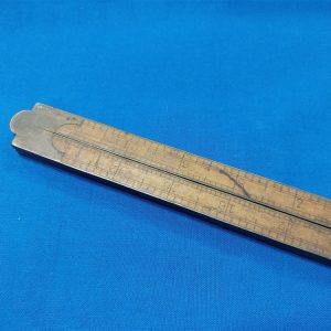 ruler-wwi-wooden