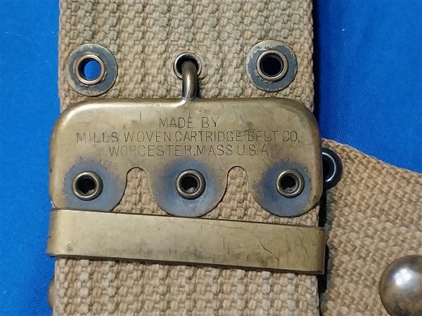 officers-woven-mill-manufactured-belt-with-snap-brass-hooks-for-pistol-magazine-pouch