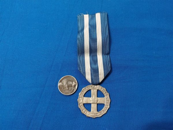 indian nurses service medal-awarded-from-1927-to-1943-nursing-with-ribbon