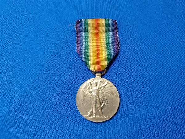 british-issue-victory-medal-engraved-to-gunner-doyle-world-war-one-ribbon