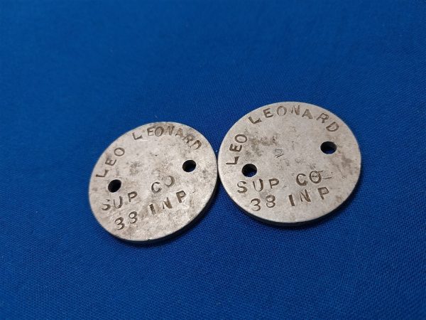 world-war-one-dog-tags-3rd-division-set-of-two-38th-infantry