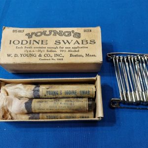 enlisted-medical-belt-wwi-world-war-one-with-partial-contents-bandages-bottle-pouch-wound-tags-and-tape-other-items-as-well-excellent-all-original