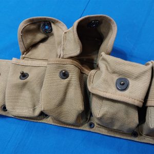 enlisted-medical-belt-wwi-world-war-one-with-partial-contents-bandages-bottle-pouch-wound-tags-and-tape-other-items-as-well-excellent-all-original