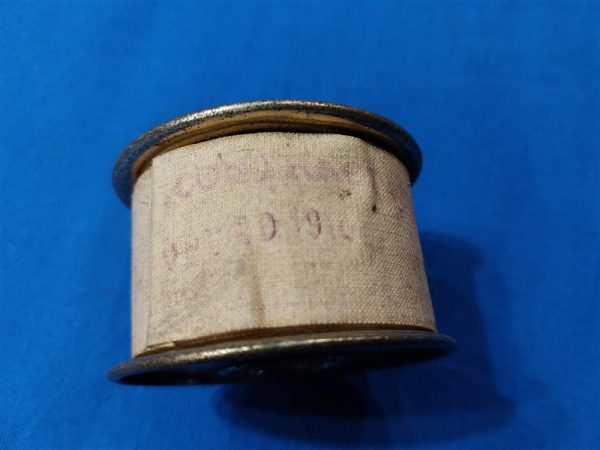 enlisted-medical-belt-wwi-world-war-one-with-partial-contents-bandages-bottle-pouch-wound-tags-and-tape-other-items-as-well-excellent-all-original