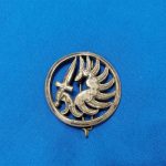 french-legion-badge-para-from-1950-to-vietnam-era-early-for-beret-with-pin-well-marked