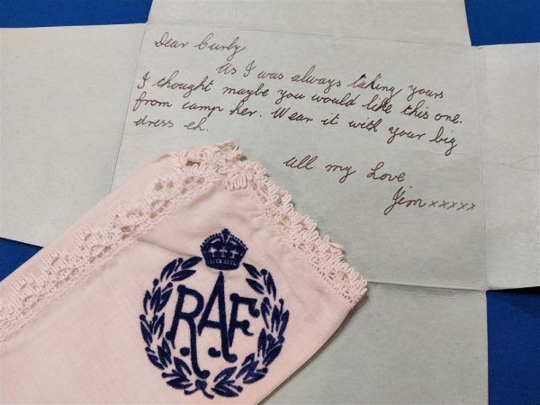 royal-air-force-large-handkerchief-embroidered-insignia-with-envelope-addressed-to-woman-in-united-states-1943-stamped-wwii