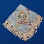 british-handkerchief-from-royal-tank-regiment-embroidered-on-blue-sild-lace-trimmed-world-war-two-wwii