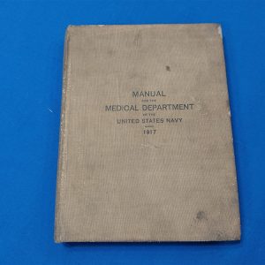 navy-medical-book-1917-dated-with-information-of-administrative-and-other-regulations-corpsman-wwi