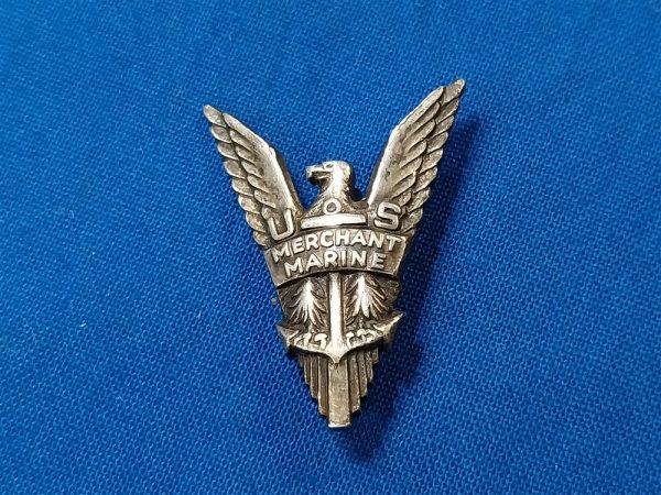 cap-pin-for-the-merchant-marines-with-v-shaped-wings-no-enamel-pattern-sterling-marked-world-war-two