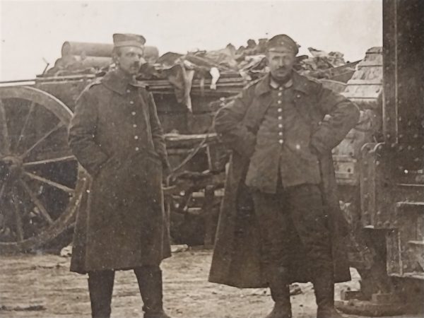 Photo-of-world-war-one-field-krupp-gun-in-field-looks-like-big-bertha-