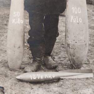 rppc-real-picture-post-card-world-war-one-german-bomber-with-3-bombs-posed